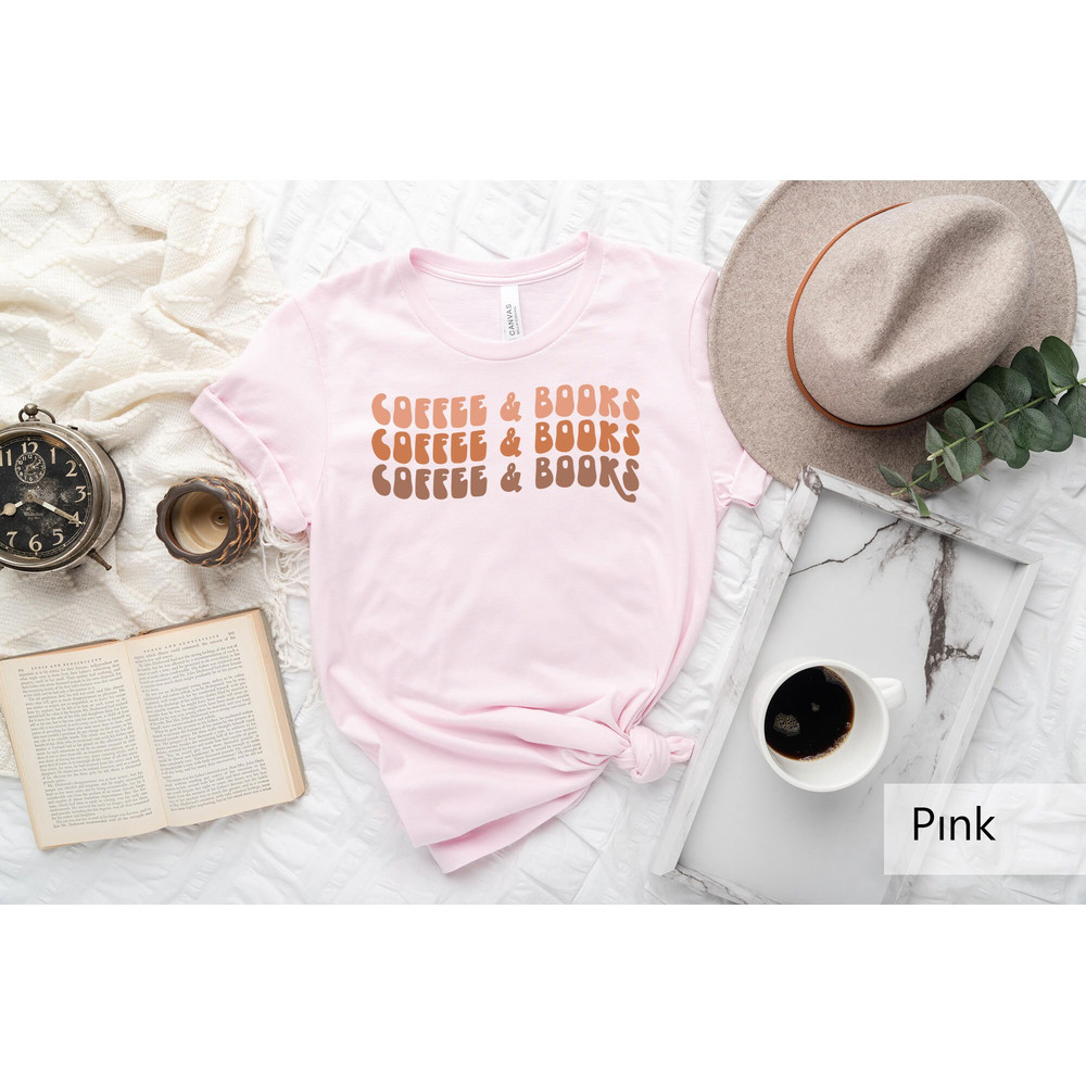 Coffee and Book Shirt, Gift for Books Lover, Gift for Coffee Lover,Books and Coffee,Coffee Lovers, Book Nerd Shirt,Library Lover,Bookworm - 4.jpg