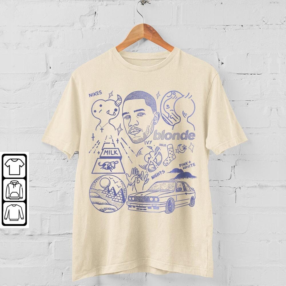 Frank Ocean Music Shirt, Frank Ocean Blonde Album Typo Lyrics Sweashirt Hoodie, Frank Ocean Tour 2023 Music DA1205DT - 4.jpg