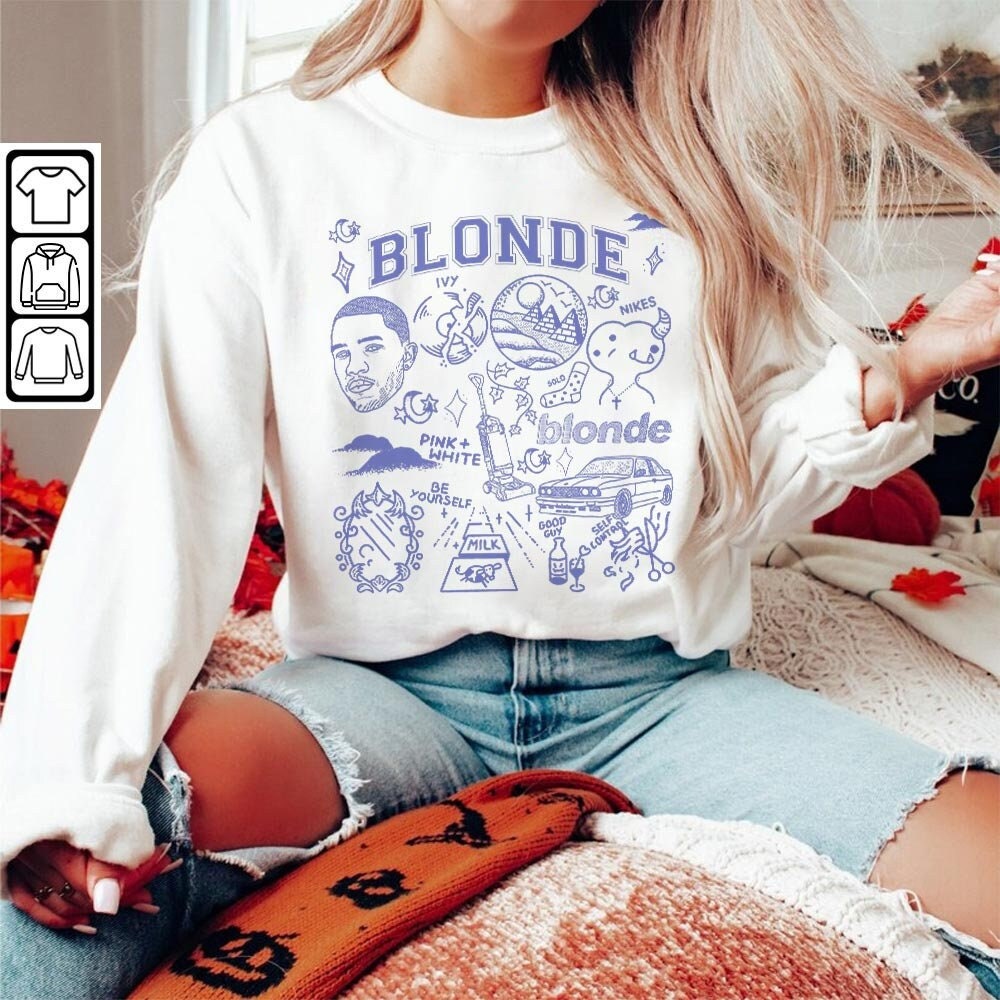 Frank Ocean Music Shirt, Frank Ocean Blonde Album Typo Sweashirt Hoodie, Frank Ocean Tour Concert DA1205DT - 5.jpg