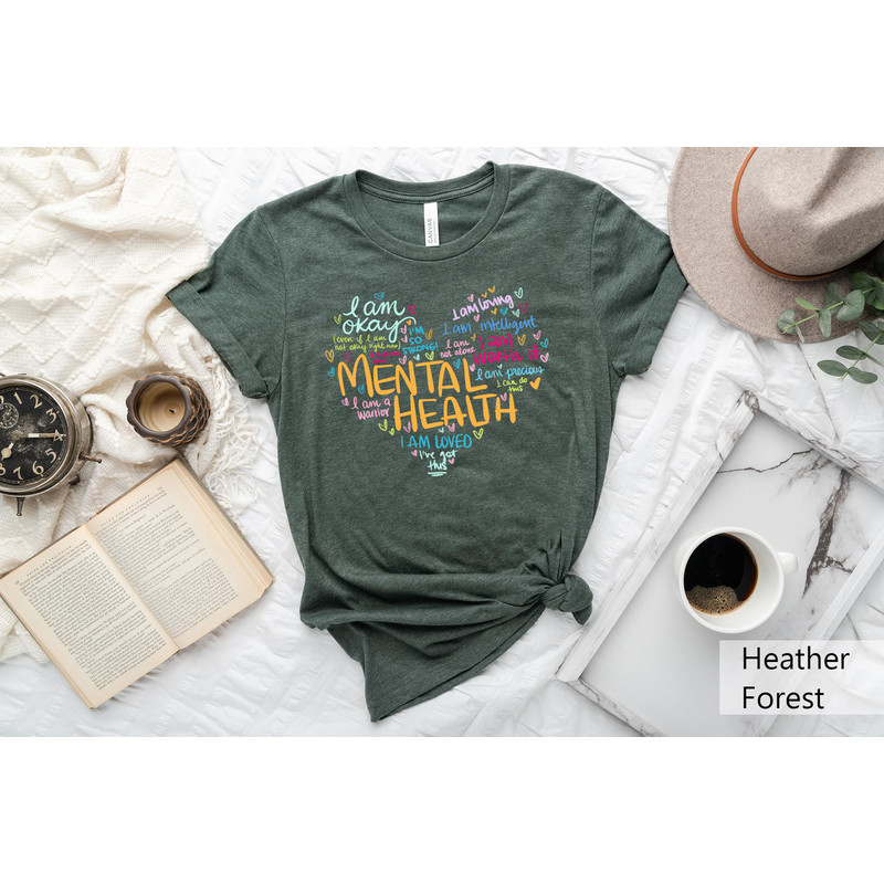 Mental Health Shirt, Be Kind To Your Mind Tee,Mental Health Matters,Positivity Shirt, Anxiety Shirt, Therapist Tee, Psychologist Shirt - 3.jpg