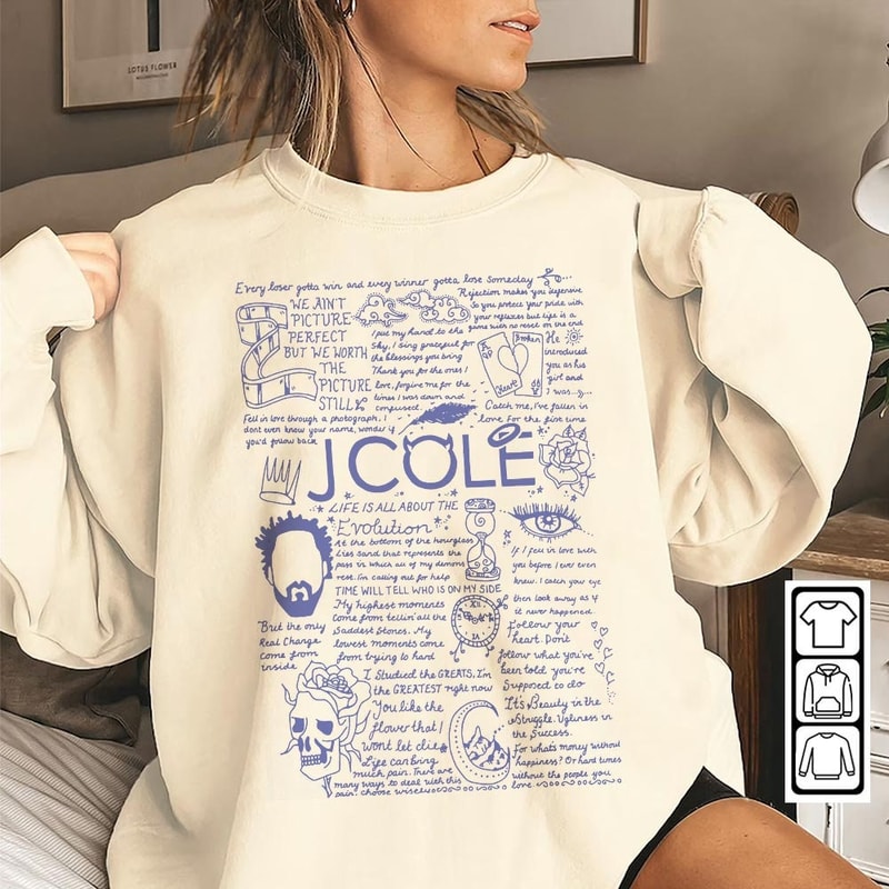 J Cole Shirt, J Cole Album, J Cole Band Shirt, J Cole Music Tour Nov Trending Sweatshirt - 1.jpg