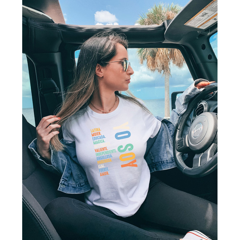 Yo Soy Shirt, Mexican Shirt, Latina T-Shirt, Mexican Mom Shirt,Educada Magica Mujer Tee,Hispanic Shirt,Yo Soy Latina Shirt,Camisa Latina Tee - 2.jpg