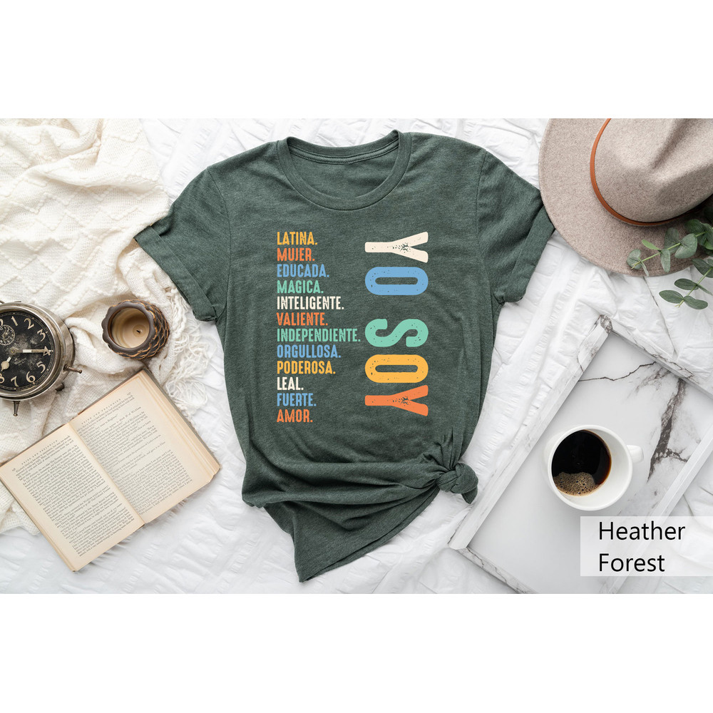 Yo Soy Shirt, Mexican Shirt, Latina T-Shirt, Mexican Mom Shirt,Educada Magica Mujer Tee,Hispanic Shirt,Yo Soy Latina Shirt,Camisa Latina Tee - 4.jpg