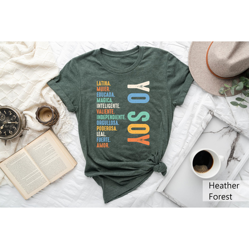 Yo Soy Shirt, Mexican Shirt, Latina T-Shirt, Mexican Mom Shirt,Educada Magica Mujer Tee,Hispanic Shirt,Yo Soy Latina Shirt,Camisa Latina Tee - 4.jpg