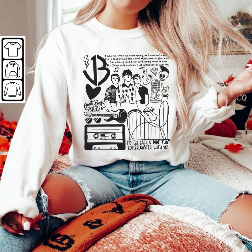 Jonas Brothers Doodle Art Shirt, Vintage Jonas Brothers Lyrics Merch Tee Sweatshirt Hoodie, Retro Jonas Brothers Tour DA1205DT - 5.jpg