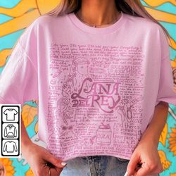 lana del rey doodle art shirt, lana del rey album, lana del rey band shirt, lana del rey music tattoos tour 2023 v7 l300