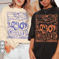 lovejoy doodle art shirt, vintage lovejoy merch lyric album sweatshirt hoodie, lovejoy tattoo tour da1205dt