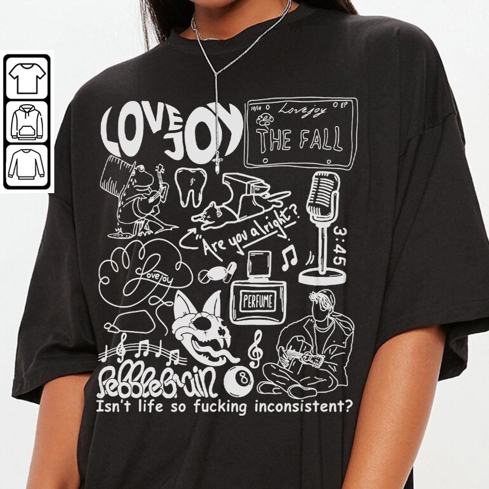 Lovejoy Doodle Art Shirt, Vintage Lovejoy Merch Lyrics Album Sweatshirt Hoodie, Retro Lovejoy Tattoo Tour DA0805DT - 3.jpg
