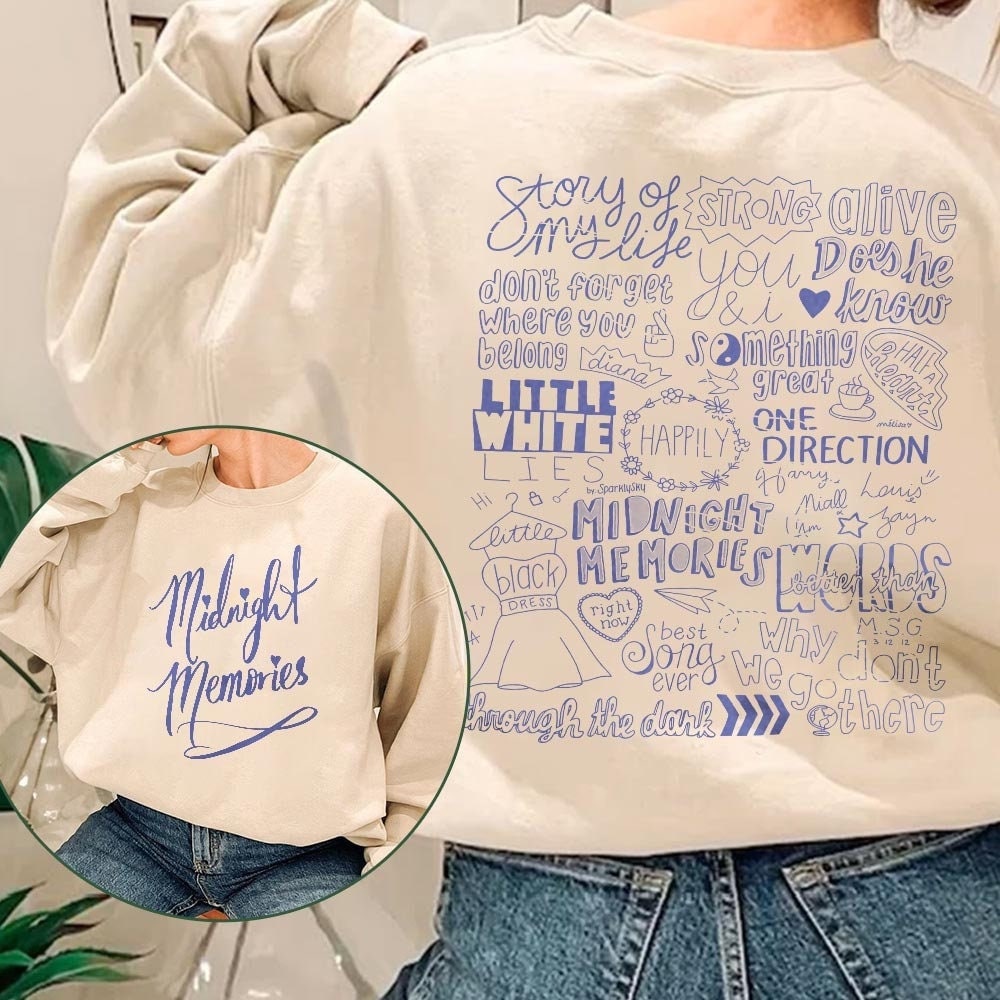 Midnight Memories One Direction Shirt, Midnight Memories One Direction Album, One Direction Mar Trending Unisex Gifts 2 Side Sweatshirt - 1.jpg