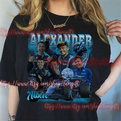 alex albon 90s vintage bootleg shirt, vintage racing shirt, vintage sweatshirts 90s, vintage hoodie, 90s vintage graphic