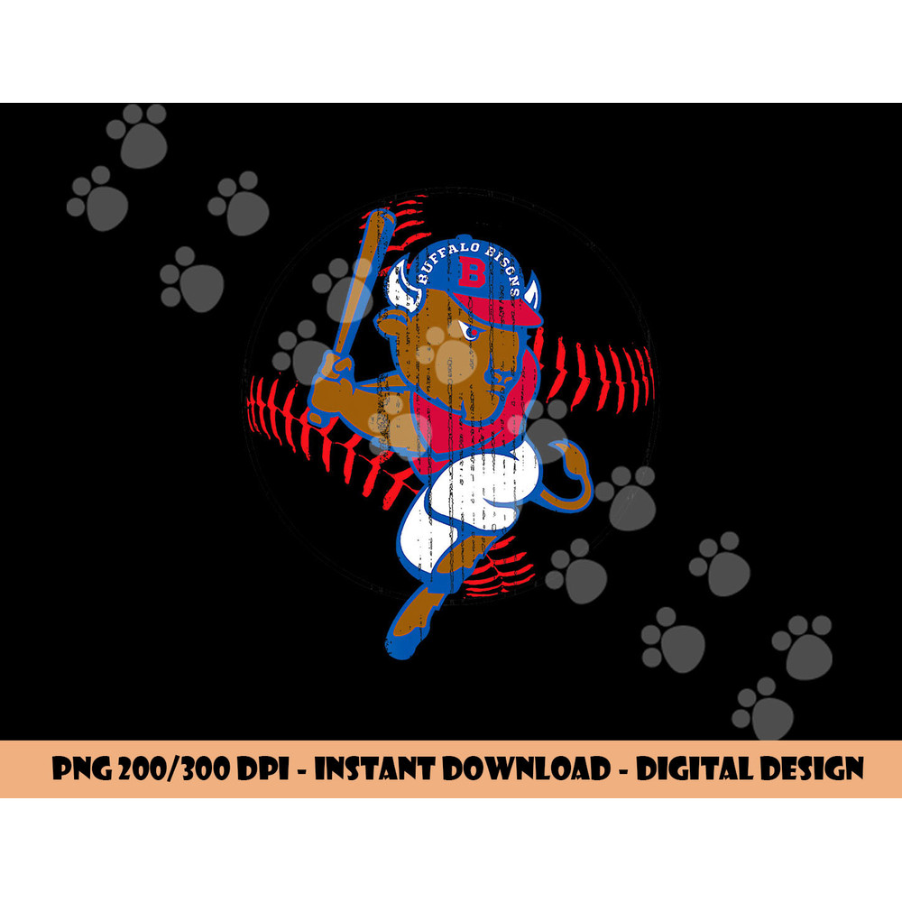 baseball lover bisons  buffalo cute  copy.jpg