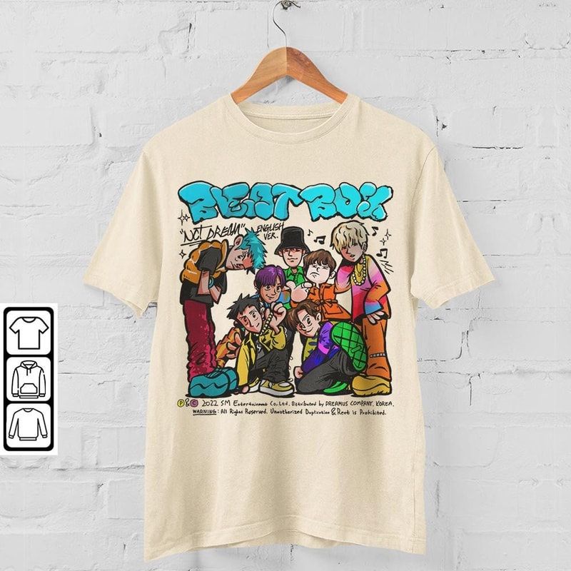 Nct Dream Doodle Art Shirt, Vintage Ntc Album Merch Design Tattoos Art Sweatshirt Hoodie, Ntc Dream Song Tour 2023 Art DOA2504DT - 4.jpg