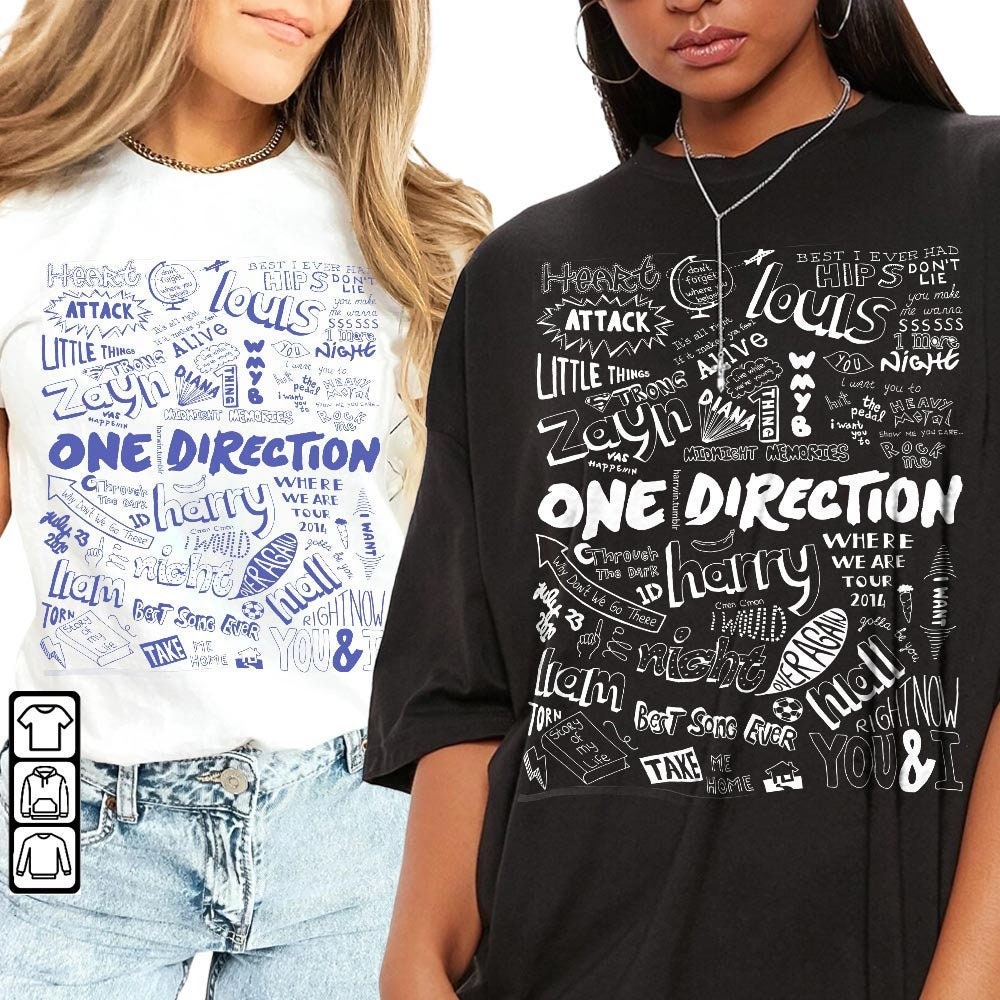 One Direction Shirt, One Direction Album, One Direction Band, One Direction Vintage Feb Trending Unisex Gifts T-Shirt - 1.jpg