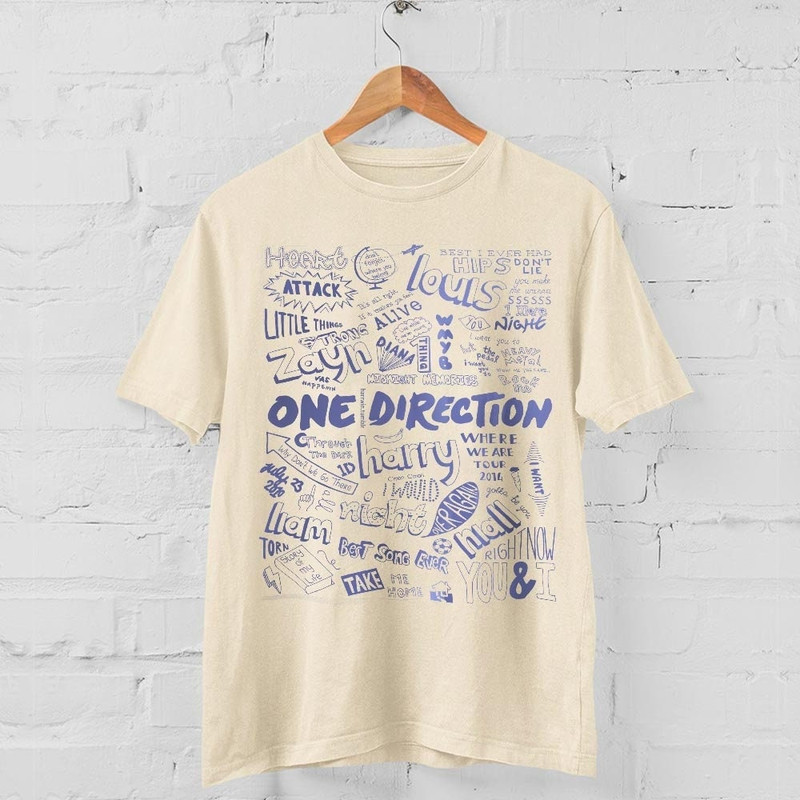 One Direction Shirt, One Direction Album, One Direction Band, One Direction Vintage Feb Trending Unisex Gifts T-Shirt - 4.jpg