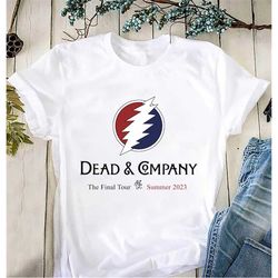 dead and company the final tour summer 2023 t-shirt, dead and company fan lovers shirt, dead and company merch shirt, 90