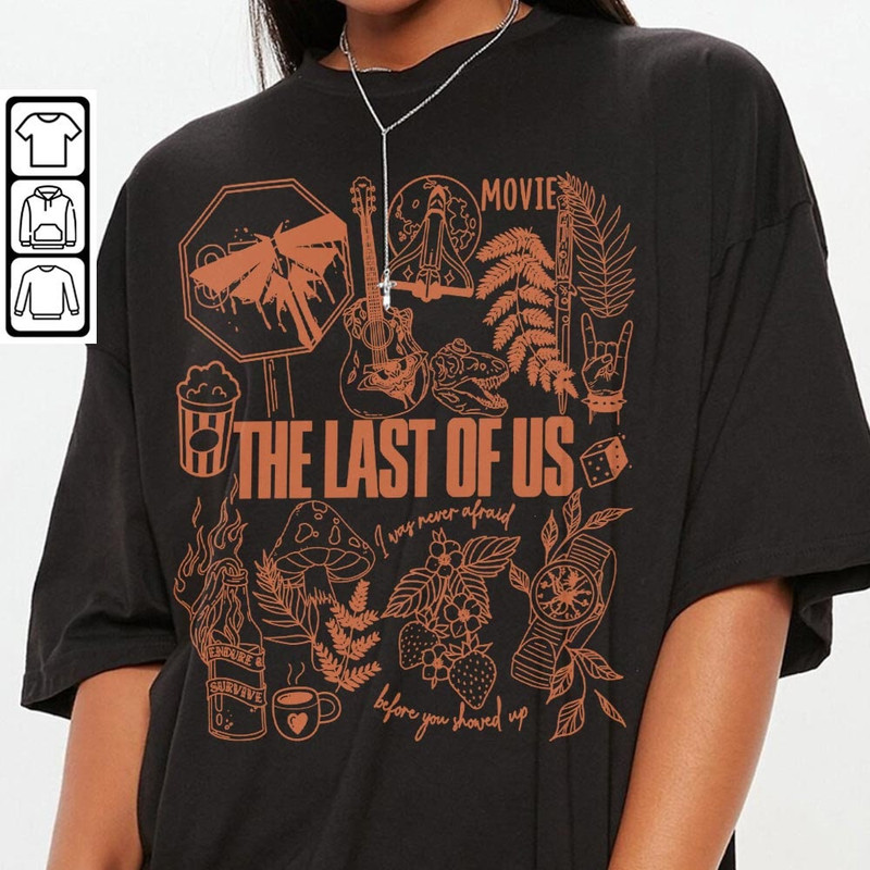 The Last Of Us Movie Doodle Art Shirt, Vintage The Last Of Us Merch Tee Graphic Art Sweatshirt Hoodie, The Last Of Us Movie DA2806DT V1 - 3.jpg