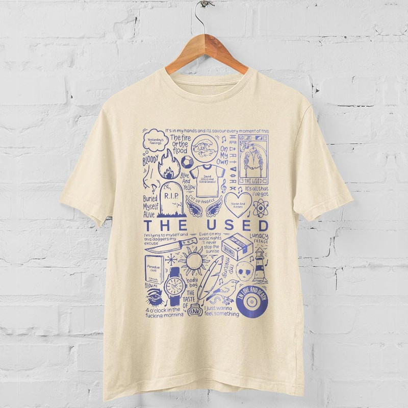 The Used Shirt, The Used Album, The Used Band Shirt, The Used Music Tour Nov Trending Sweatshirt - 5.jpg