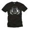 Cool Car T-Shirt for Men with ELEANOR Print, blackwhite S-XXXXXL - 1.jpg