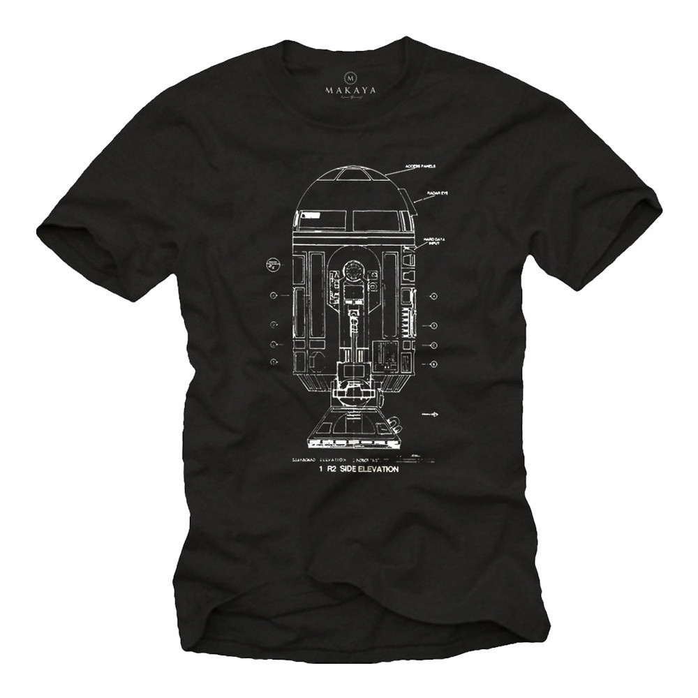 Cool Gifts for Nerds and Geeks - Vintage Android Gamer T-Shirt black S-XXXXXL - 1.jpg