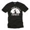 Funny ET ALIEN T-Shirt for Men with Your Planet Sucks print blackwhite Size S-XXXXXL - 1.jpg