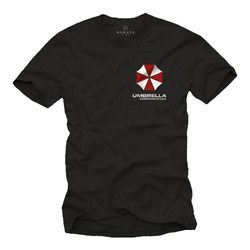 makaya mens evil t-shirt - umbrella corporation - resident tee s-xxxxxl