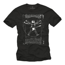 music rock band t-shirt mens da vinci print - guitar gift for him size  s-xxxxxl