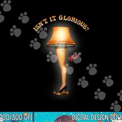 a christmas story glorious leg lamp png,sublimation copy