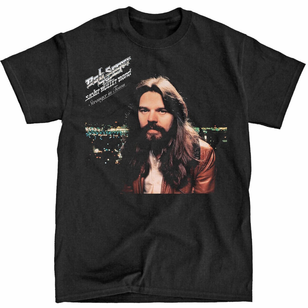4Bob Seger and the Bullet Band Black T-Shirt Peter Steele Carnivore Men's Tshirt Size USA Unisex - 1.jpg