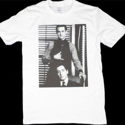 al pacino robert deniro white t shirt the godfather corleone mafia mens tshirt size usa unisex heavy cotton