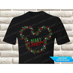 Mickey Christmas Iron on transfer, 2023 Christmas Shirts, Christmas Shirt, Merry Christmas shirt, Christmas Transfer Iro