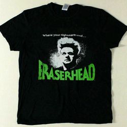 eraserhead 90s david lynch twin peaks scifi mens tshirt size usa unisex heavy cotton