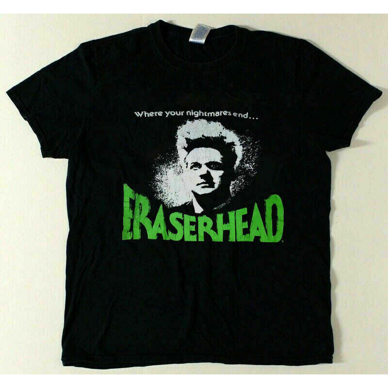 Eraserhead 90s David Lynch Twin Peaks scifi Men's Tshirt Size USA Unisex Heavy Cotton - 1.jpg