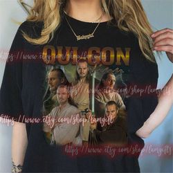 qui-gon jinn t-shirt, qui-gon jinn sweatshirts 90s, qui-gon jinn hoodies, qui-gon jinn fan gifts, qui-gon jinn liam nees