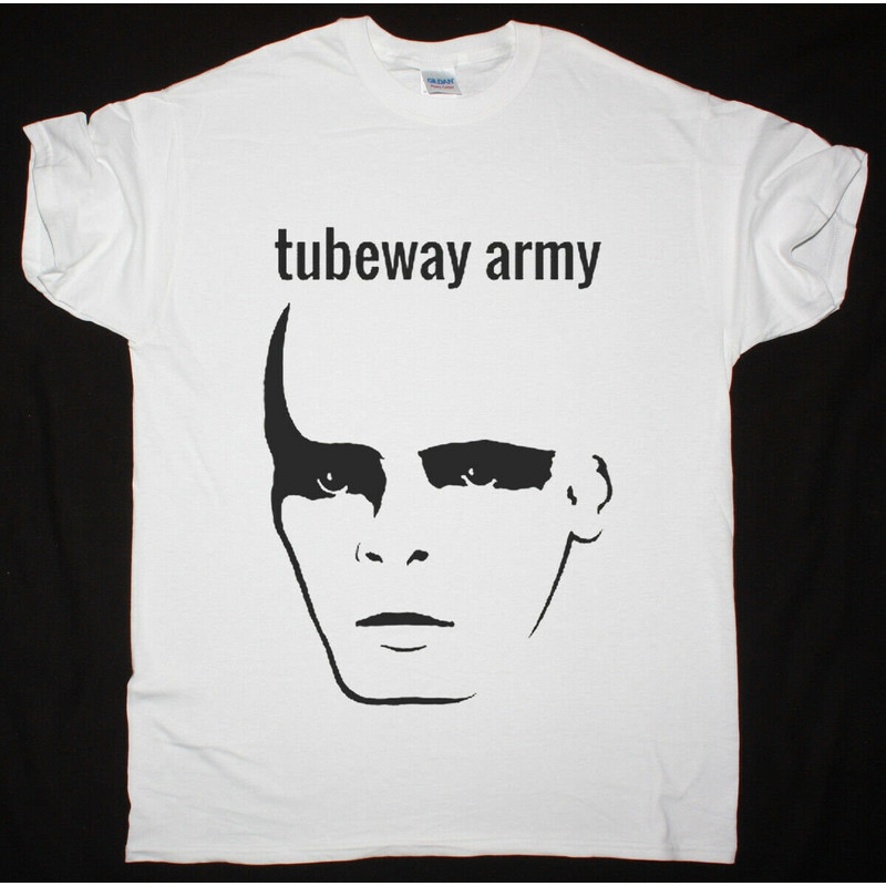 Tubeway Army New Wave Synth Pop Post Punk Men's Tshirt Size USA Unisex - 1.jpg