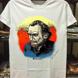 Vintage Shirt Robert Crumb Bukowski Keep On Truckin Mens Tshirt Size USA Unisex Heavy Cotton
