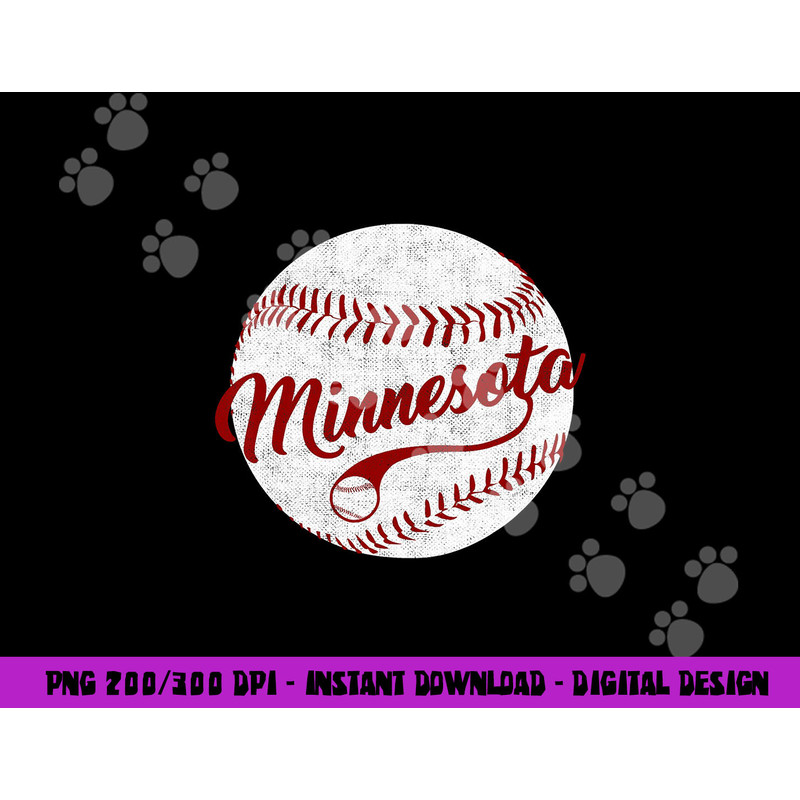 Baseball Minnesota Team Love Baseball National Pastime Men png, sublimation copy.jpg