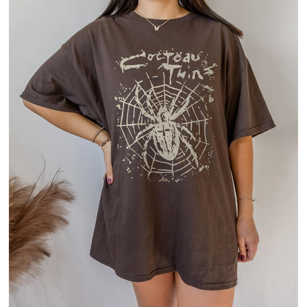 Cocteau Twins Spider web shirt, Cocteau Twins retro shirt - 2.jpg