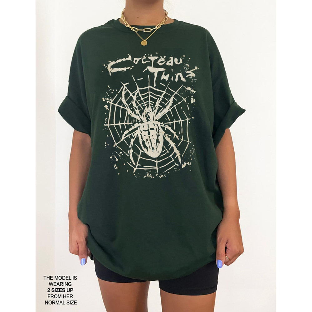 Cocteau Twins Spider web shirt, Cocteau Twins retro shirt - 3.jpg