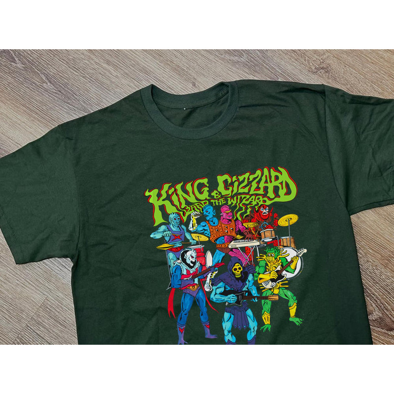 Dancing King and Gizzard - King Gizzard and the Lizard Wizard , KG & LW Classic, Gizz KGLW T-Shirt - 1.jpg