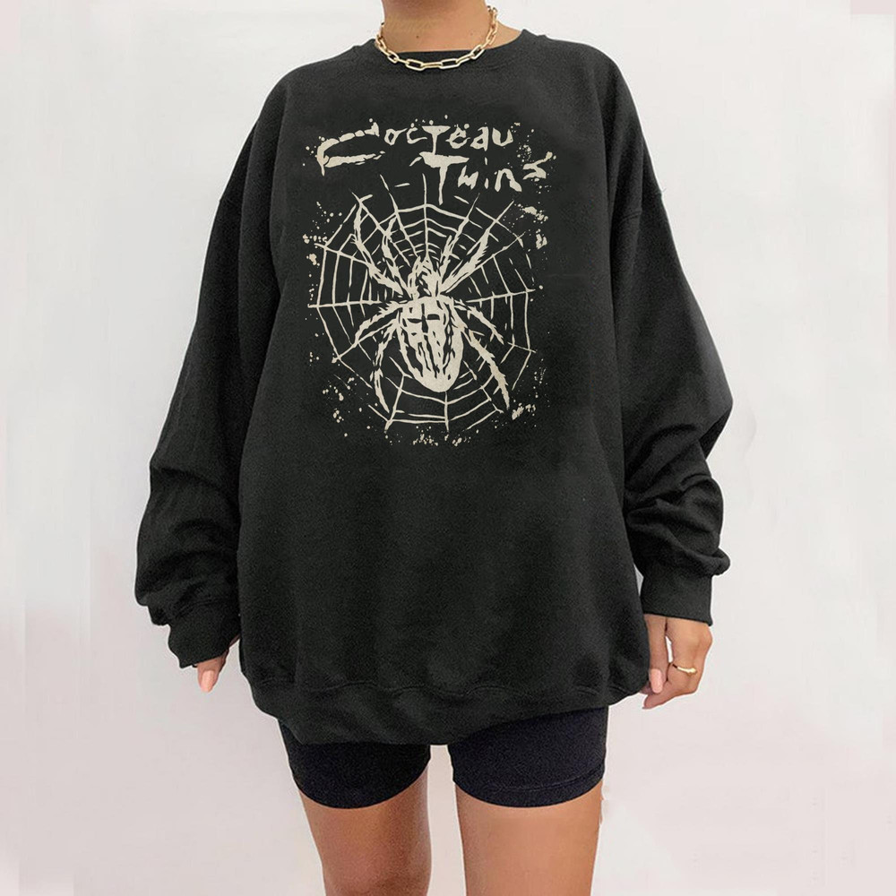 Cocteau Twins Spider web shirt, Cocteau Twins retro shirt - 4.jpg