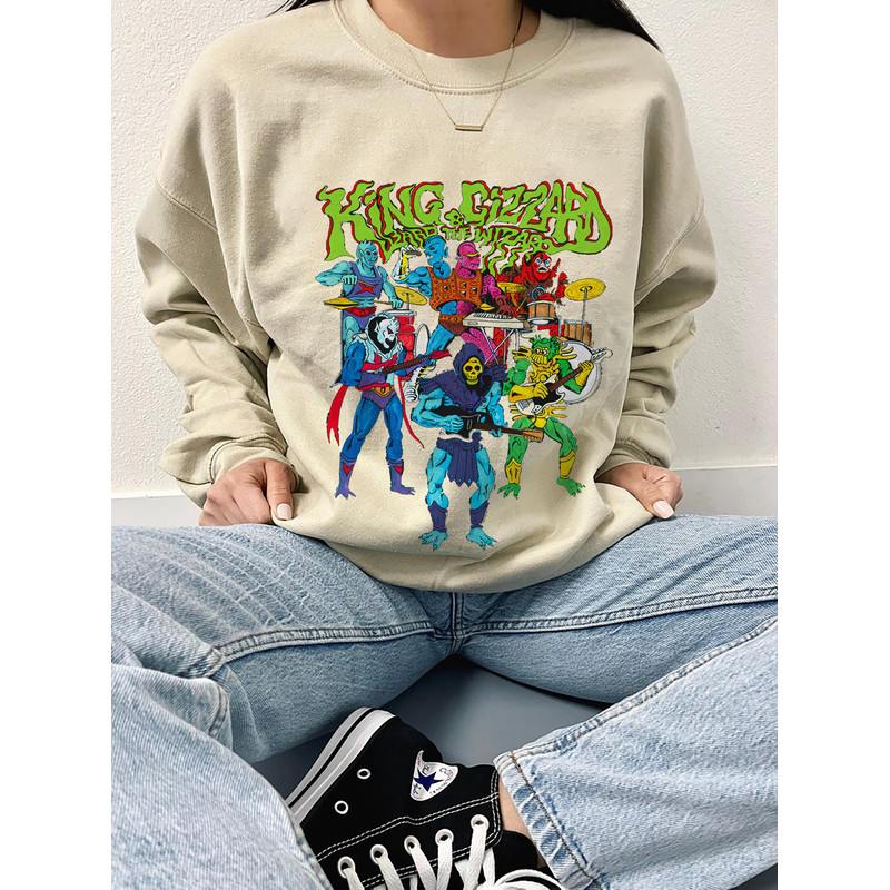 Dancing King and Gizzard - King Gizzard and the Lizard Wizard , KG & LW Classic, Gizz KGLW T-Shirt - 3.jpg