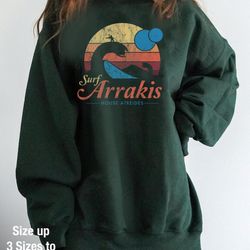visit arrakis - vintage distressed surf - dune shirt, arrakis shirt