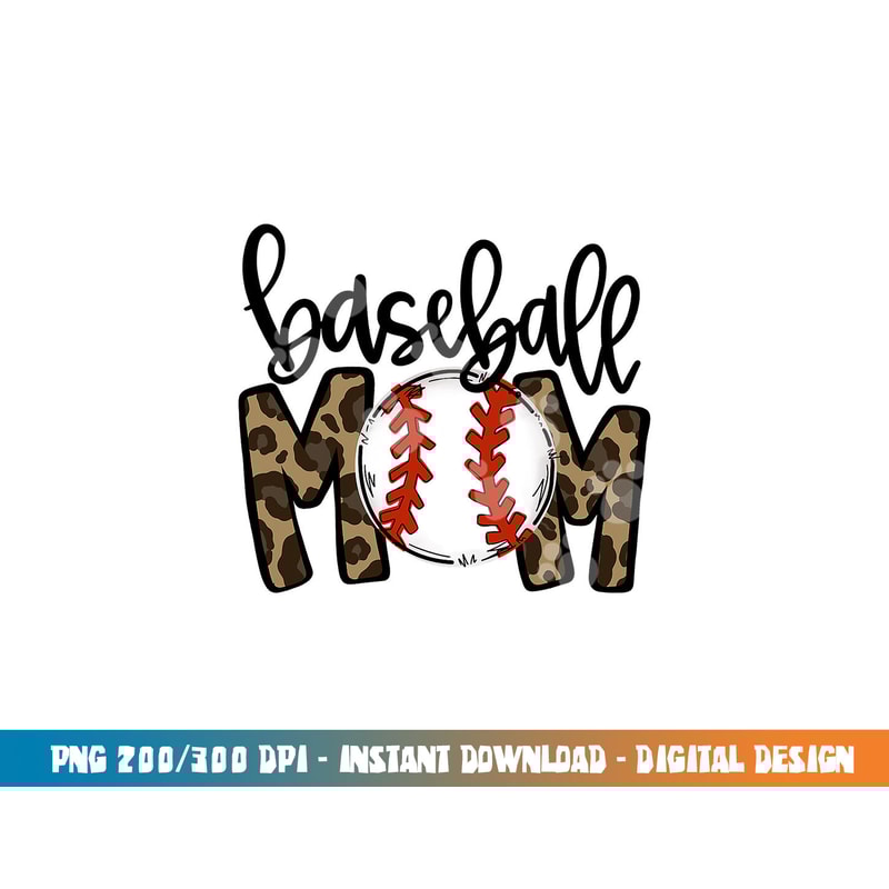 Baseball Mom Leopard Game Day Vibes T-ball Mom Mother s Day png, sublimation copy.jpg