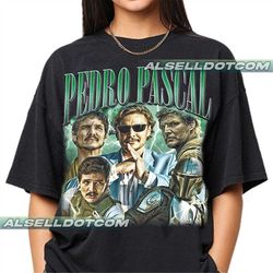 limited pedro pascal vintage t-shirt, gift for women and man unisex t-shirt al001