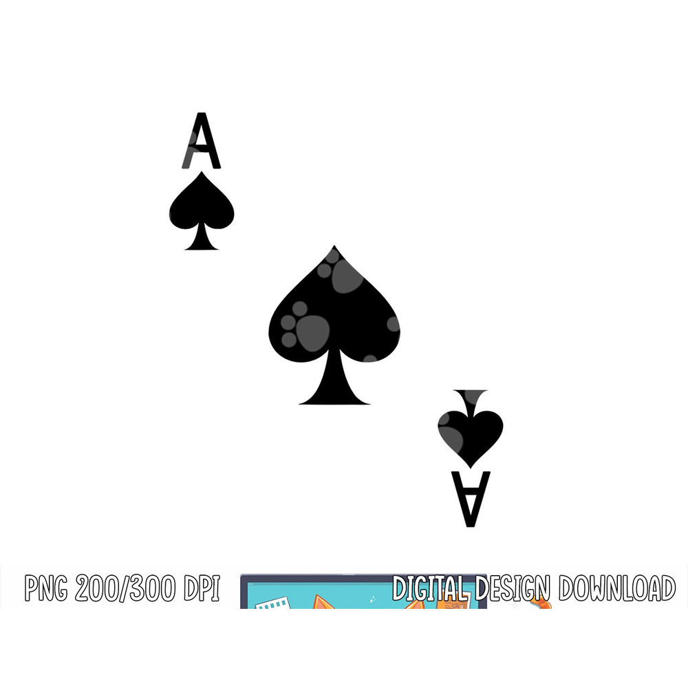 Ace Of Spades png, sublimation Playing Card Tee  Halloween Costume T copy.jpg