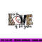 Baseball Mom Leopard Shirt For The Love of The Game Baseball png, sublimation copy.jpg