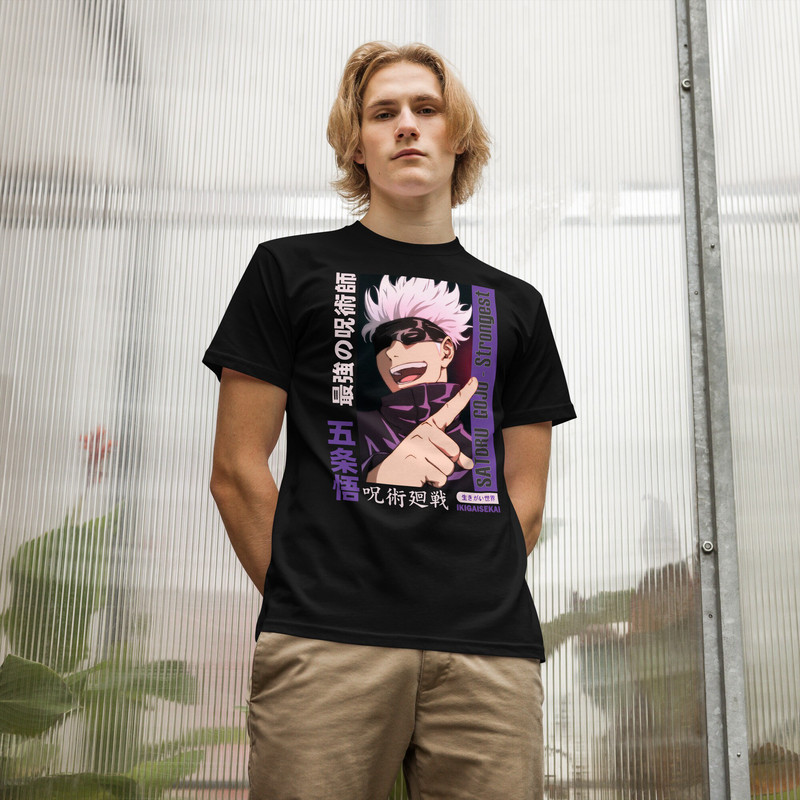 Japanese Anime T-Shirt Anime Graphic Tee Manga Japanese T-Shirt Anime Gift Anime Clothing Anime Lover Shirt Anime Streetwear - 2.jpg