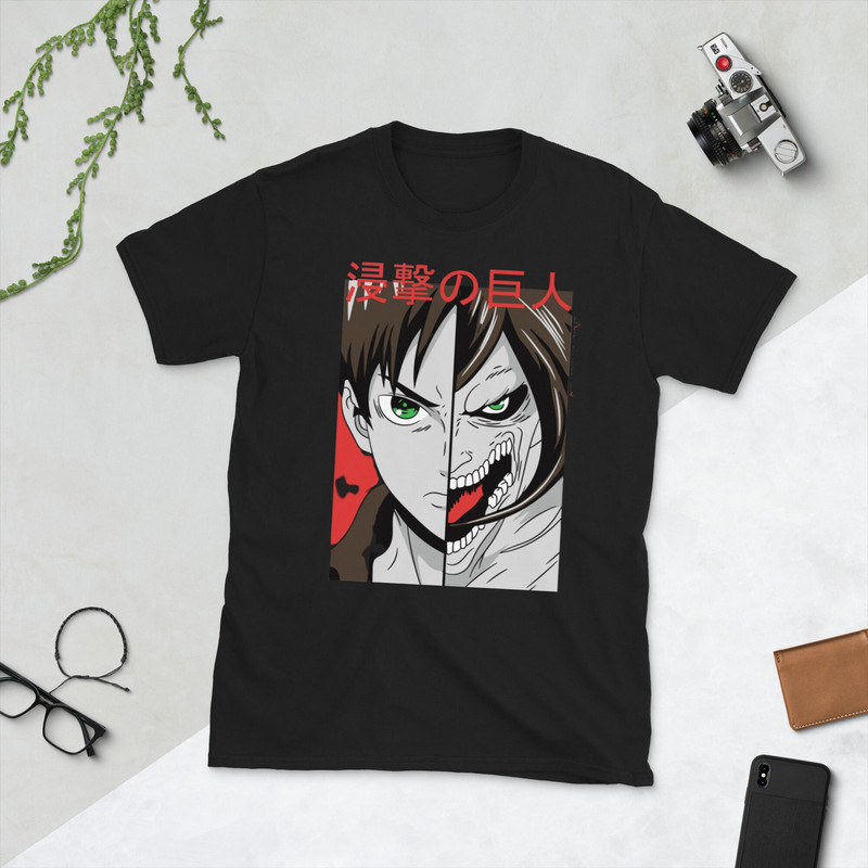 Japanese Anime T-Shirt Anime Graphic Tee Manga Japanese T-Shirt Anime Gift Anime Clothing Anime Lover Shirt Anime Streetwear - 2.jpg