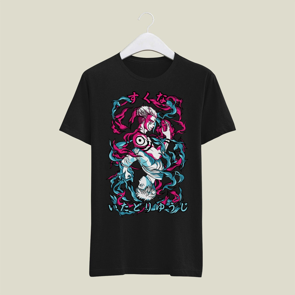 Japanese Anime T-Shirt Anime Graphic Tee Manga Japanese T-Shirt Anime Gift Anime Clothing Anime Lover Shirt Anime Streetwear - 1.jpg