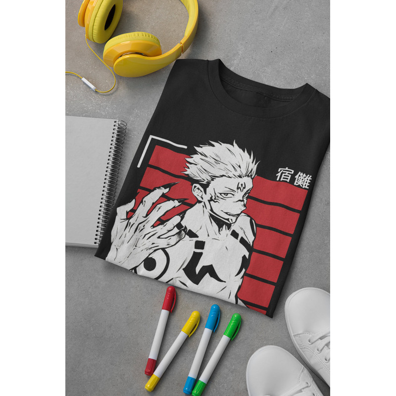 Japanese Anime T-Shirt Anime Graphic Tee Manga Japanese T-Shirt Anime Gift Anime Clothing Anime Lover Shirt Anime Streetwear - 4.jpg